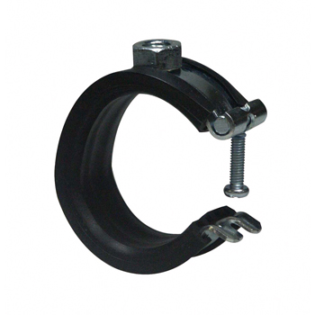 1221086 Light 1 srew Pipe Clip with sound insulation