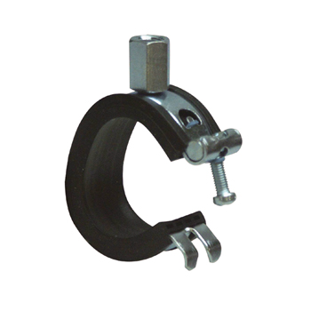 1191590 1 Srew pipe clip with sound insulation