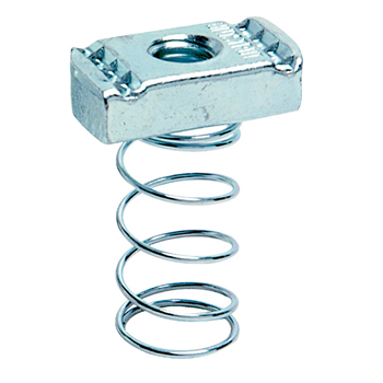PNL06HDIN Channel Nuts long spring