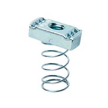 PNL06ZP Channel Nuts long spring