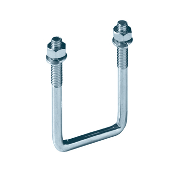 1392164 Mensola a squadra/Base a triangolo / U-Bolts per profili - QUB-HDG